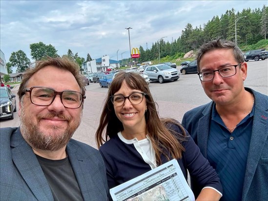 La candidate bloquiste inaugure son bureau électoral