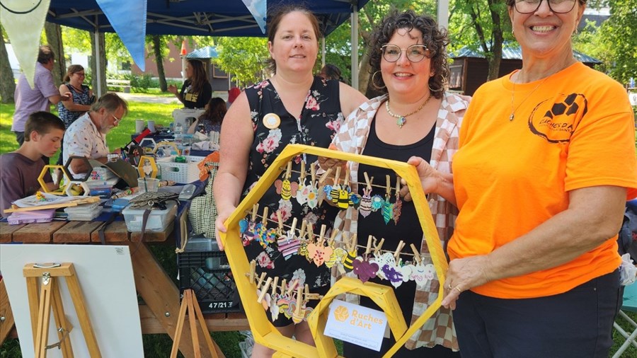Un premier Grand rassemblement des Ruches d’Art à La Baie