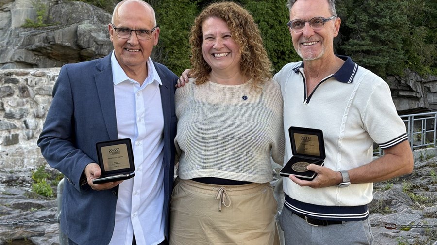 Denis Bouchard et Rémi Lavoie récipiendaires de la Médaille de la députée