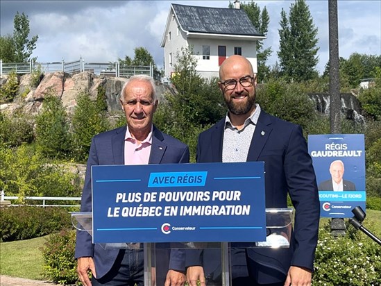 « Donnons les pleins pouvoirs en immigration à Québec » - Régis Gaudreault
