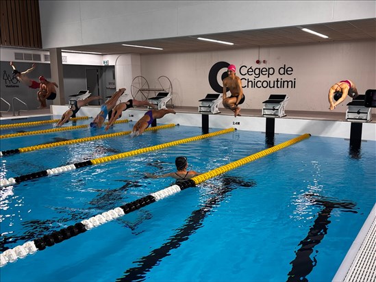 Le Cégep de Chicoutimi inaugure sa nouvelle piscine