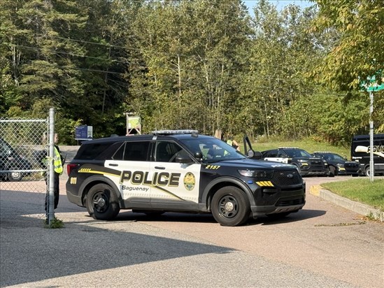 Importante opération policière en cours à La Baie 
