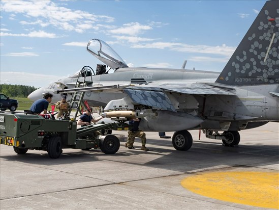 Un exercice militaire du NORAD à la Base de Bagotville
